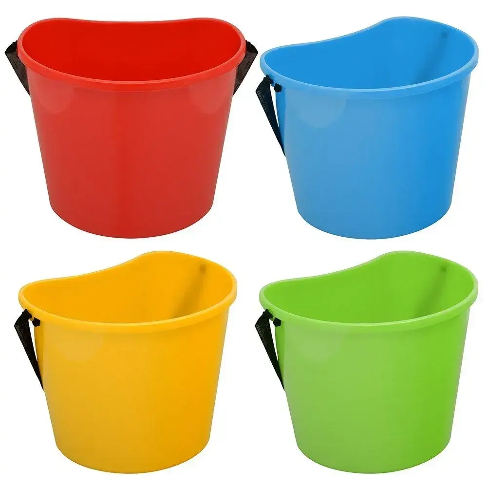 Ведро для сбора Ягодка. Объем 6,5л. Размер 26,5х21см. 4цв (отгрузка по цветам рандомно)
