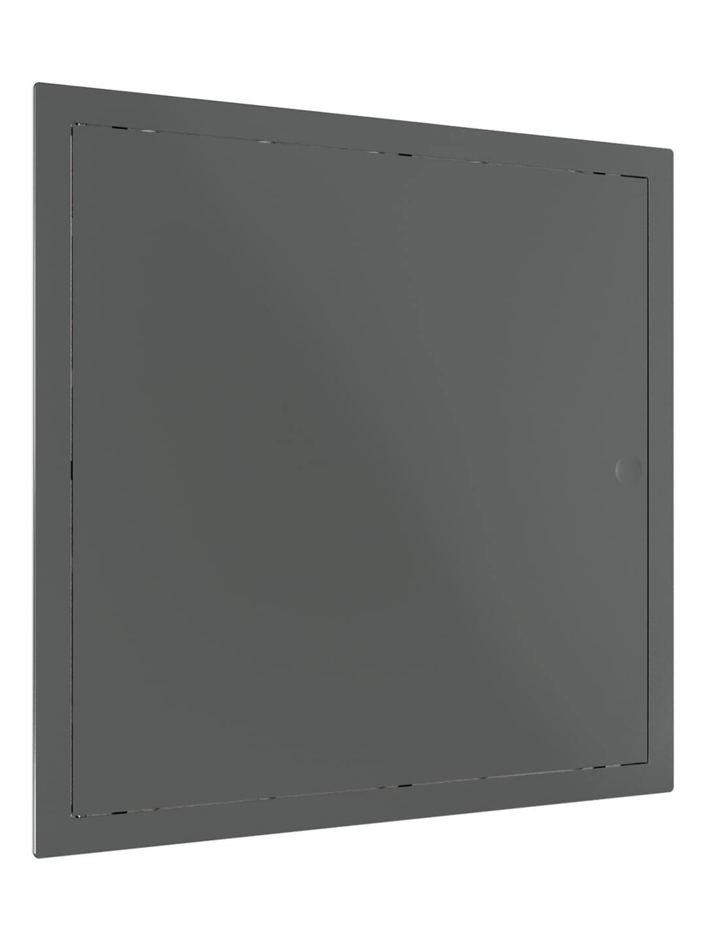 Люк ревизионный LN фланец 300х300 нажимной 327х327 пластик Gray EVECS