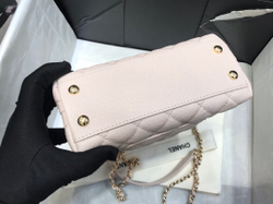 Chane1 Coco Handle Bag 19 cm