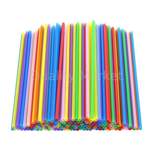 Трубочки 7*210 мм цветные без гофры 32уп*250шт (8000шт)
