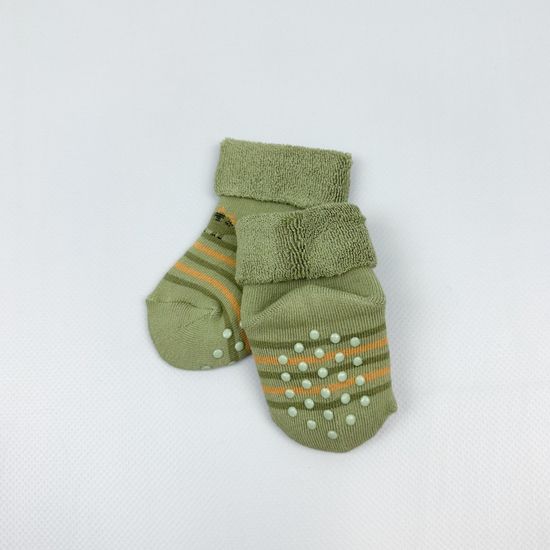 Носочки махровые со стоперами, Полынь