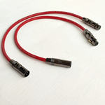 DAXX R389 Балансный 2XLR-2XLR кабель (папа-мама) из посеребренной бескислородной меди. High Grade D=9mm (пара)