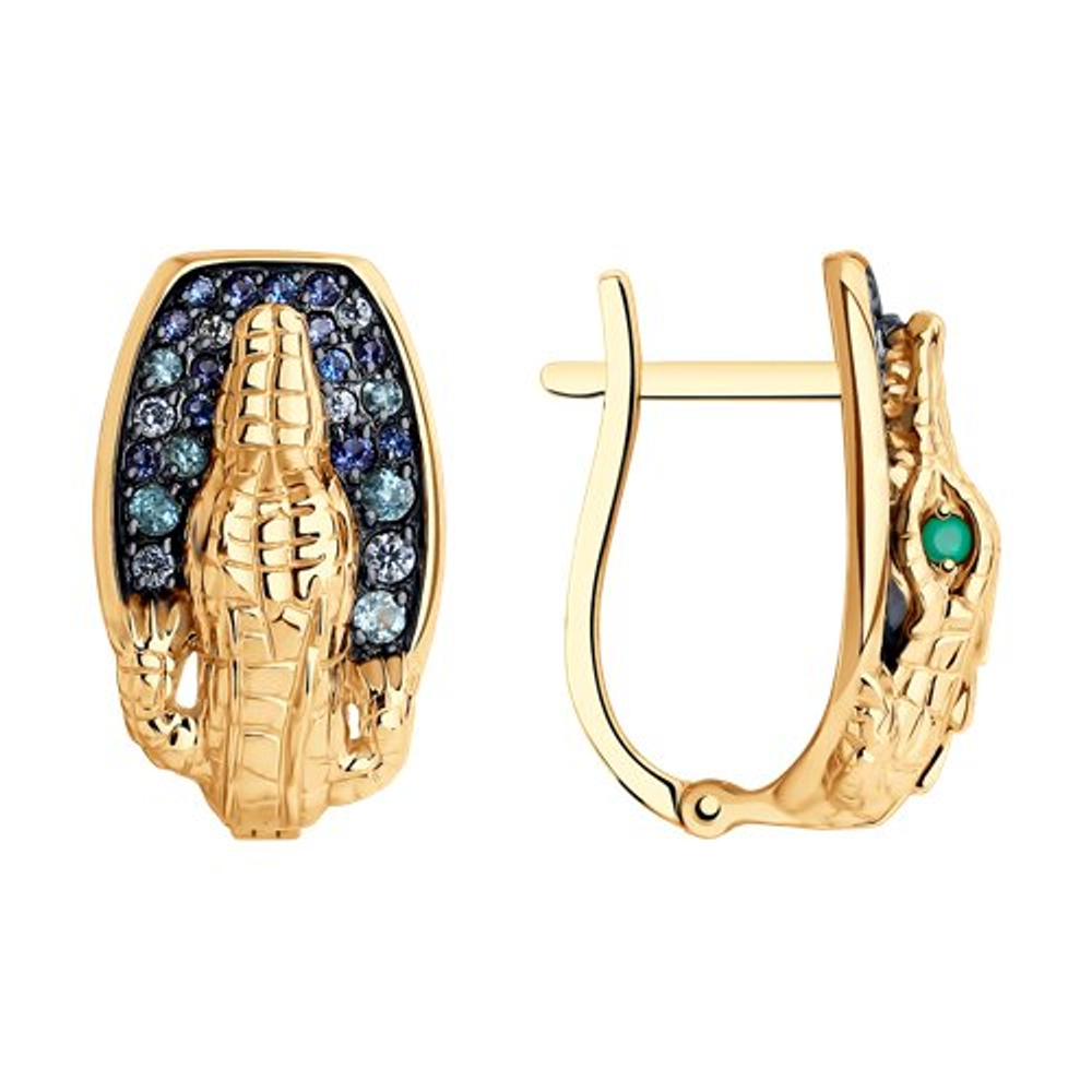 Серьги Змеи