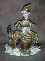 Статуэтка. Фарфор. Повар. Capodimonte. Италия