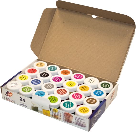 Quaş \ Гуашь Luc 20 ml Классика 24 rəng 28С 1681-08