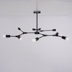 Люстра На Штанге Late D103 Black By Imperiumloft