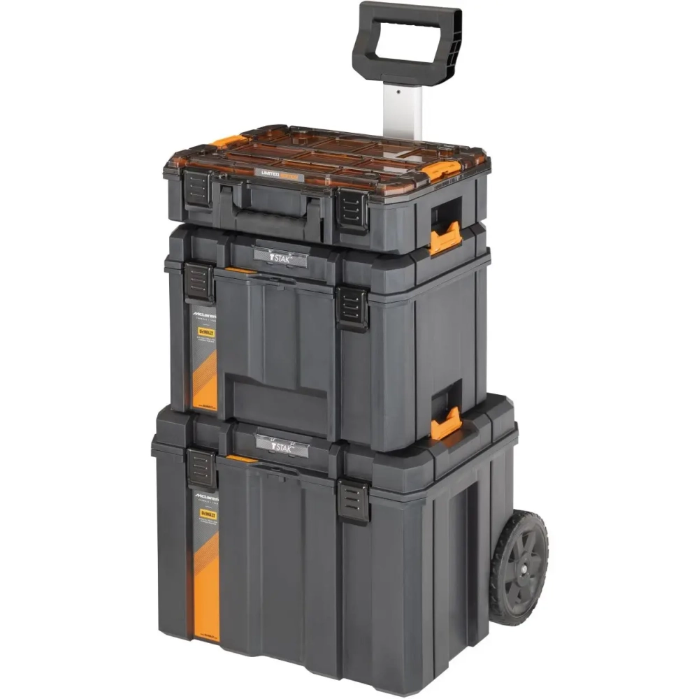 Тележка DeWalt McLaren Limited Edition DWST60452-1 с тремя ящиками