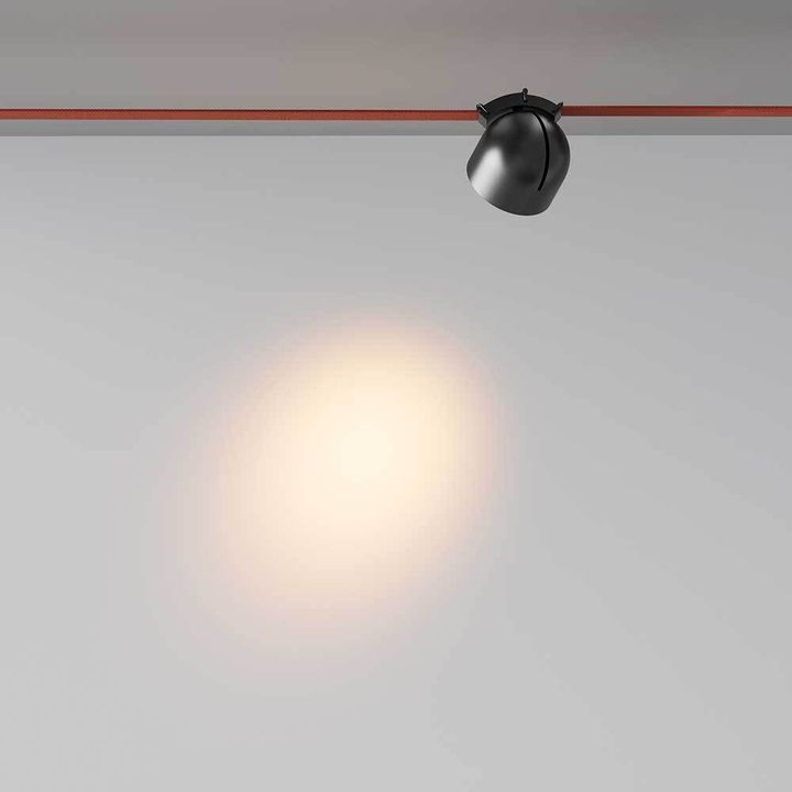 Подвесной светодиодный светильник Maytoni Technical Pendant system Parity Cup TR124B-12W3K-M-B