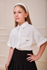 Блуза к/р швейн. д/д DELORAS 64013CS