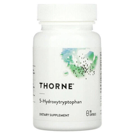Для похудения и контроля веса Thorne, 5-гидрокситриптофан, 90 капсул