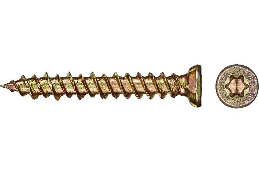 Шуруп по бетону 7.5х52 мм 50 шт. нагель, саморез, шуруп по бетону