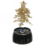 Фигурка с подсветкой «Елочка яркая красавица», 10 см