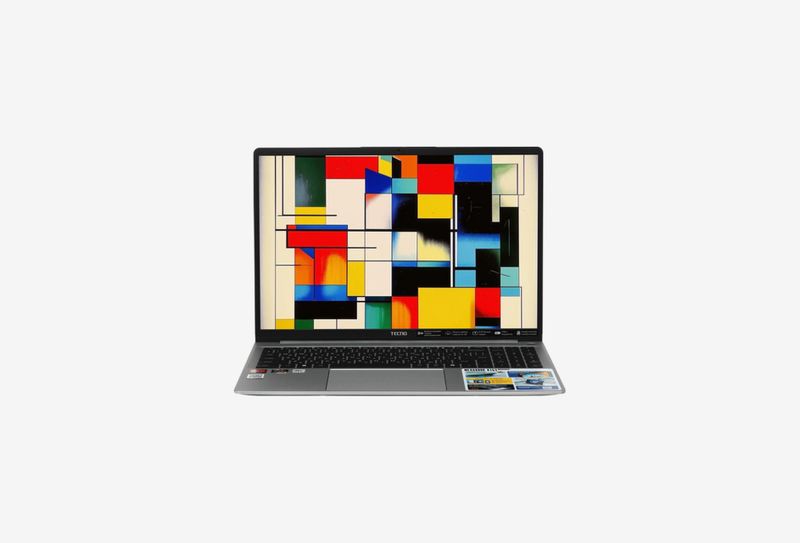 Ноутбук 16" TECNO AMD Ryzen 5 7430U 2.3 ГГц 8 ГБ DDR4 AMD Radeon Graphics Tecno Megabook K16SDA