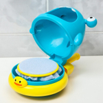 7046621 Игрушка для игры в ванне «Акула» пузыри