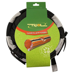 Игрушка (Triol) туннель для кошек "Восторг" S, шуршащий 25*90см_1