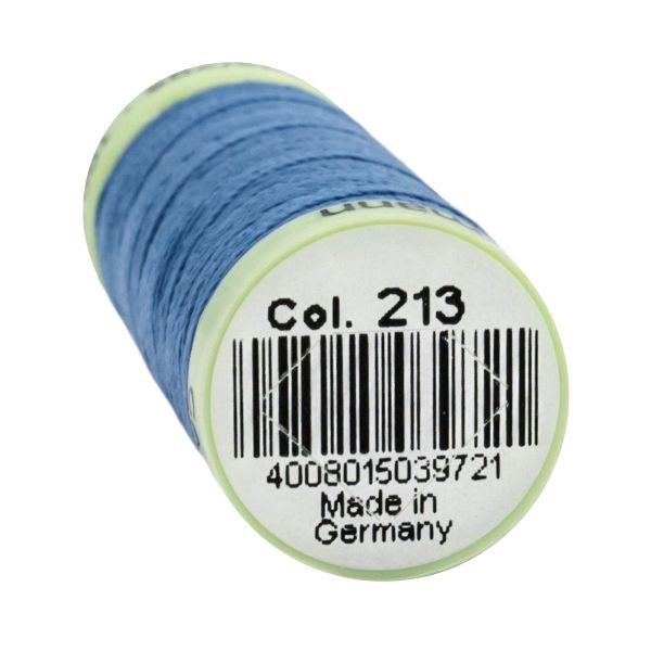 Нитки отделочные Gutermann Top Stitch 30 (30 метров), 5 кат. | 213 голубой джинс