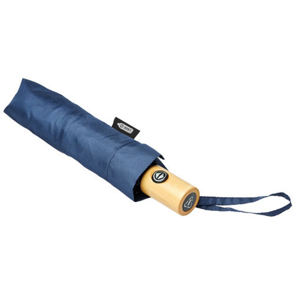 21-дюймовый автоматически открывающийся/закрывающийся зонт Bo из переработанного ПЭТ-пластика