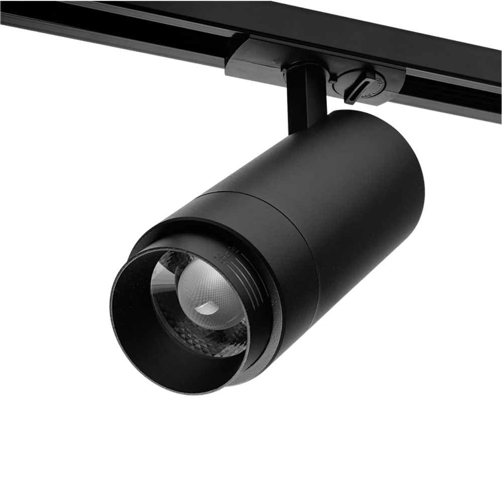 Трековый светодиодный светильник WOLTA WTL-25W/02B 25Вт 4000К IP20 Чёрный