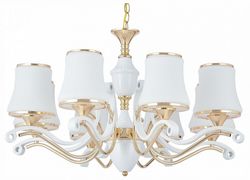 Подвесная люстра Arte Milano Florentia-3987 303987/8 Wh/Gd