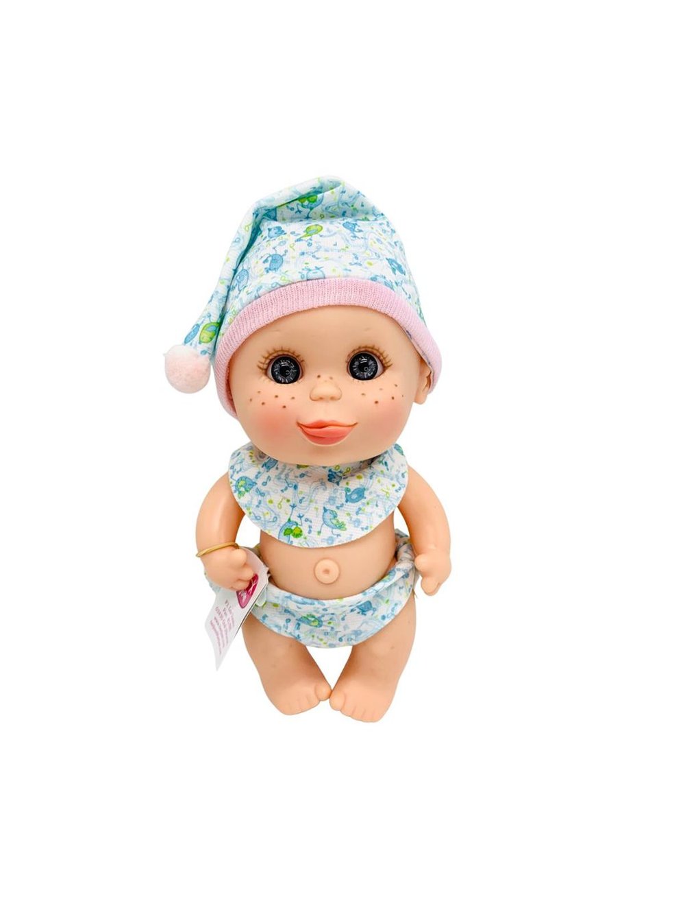 Пупс BERJUAN виниловый 20см Pecosetes (123B)