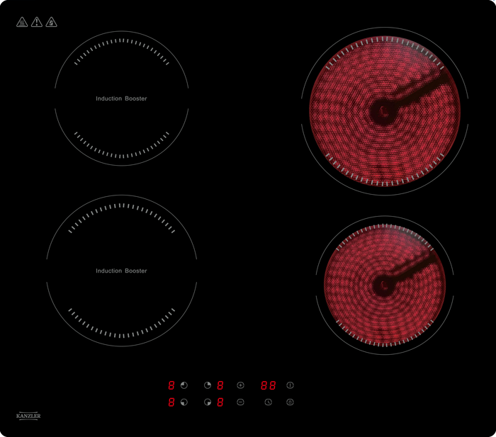 индукционно-электрическая поверхность KI 017 S