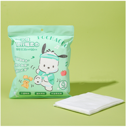 Одноразовые полотенца "Pochacco", 4 шт