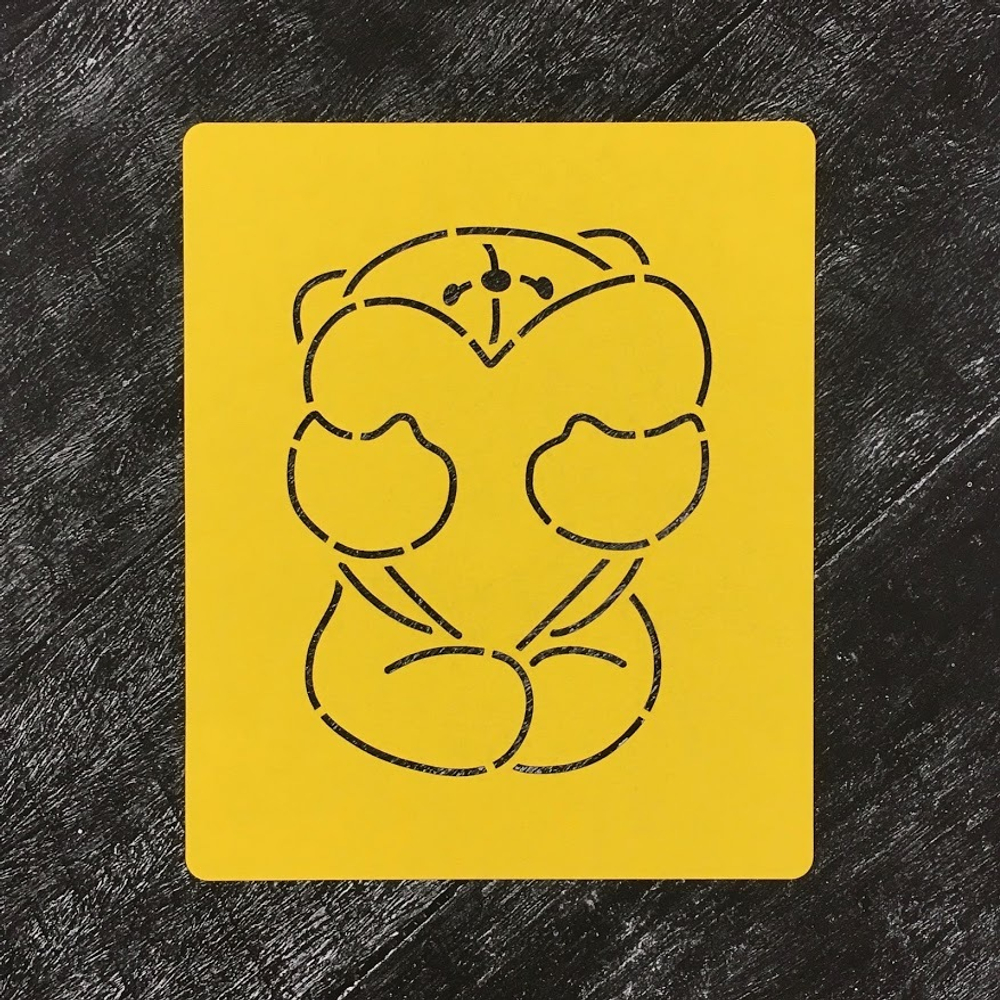 Мишка Тедди №2 с большим сердцем