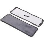 Швабра с отжимом, ручка 125 см «Skay» цвет белый в комплекте две насадки