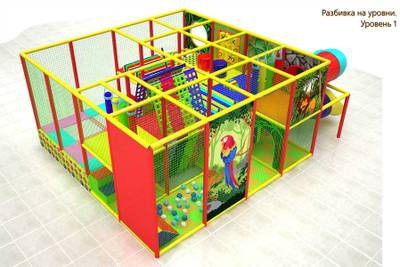 Детский игровой лабиринт «Зов Африки»