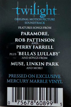 OST Twilight (LP, Mercury Marble Vinyl, 075678608995) Сумерки - саундтрек. Новая запечатанная виниловая пластинка