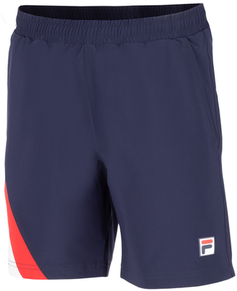 Мужские теннисные шорты Fila US Open Amari Shorts - небесный