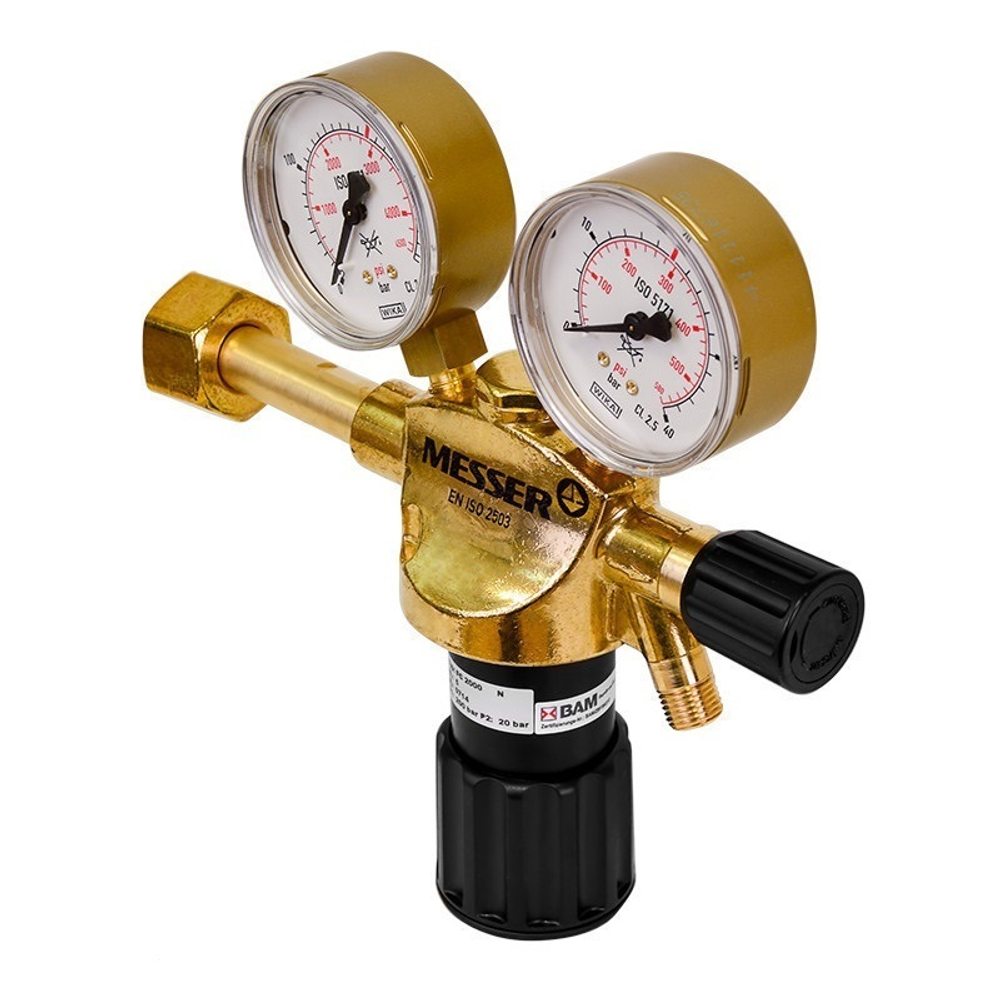 71620158 Редуктор Ar/CO2 CONSTANT 2000 ED/32L/MIN (вх. G3/4" RH, вых. G1/4" RH, 32 л/мин)