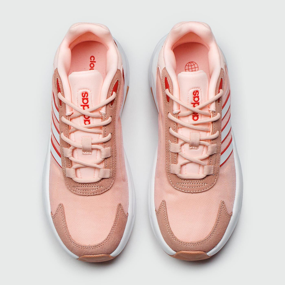 Кроссовки Adidas Ozelle CloudFoam Wmns Pink White