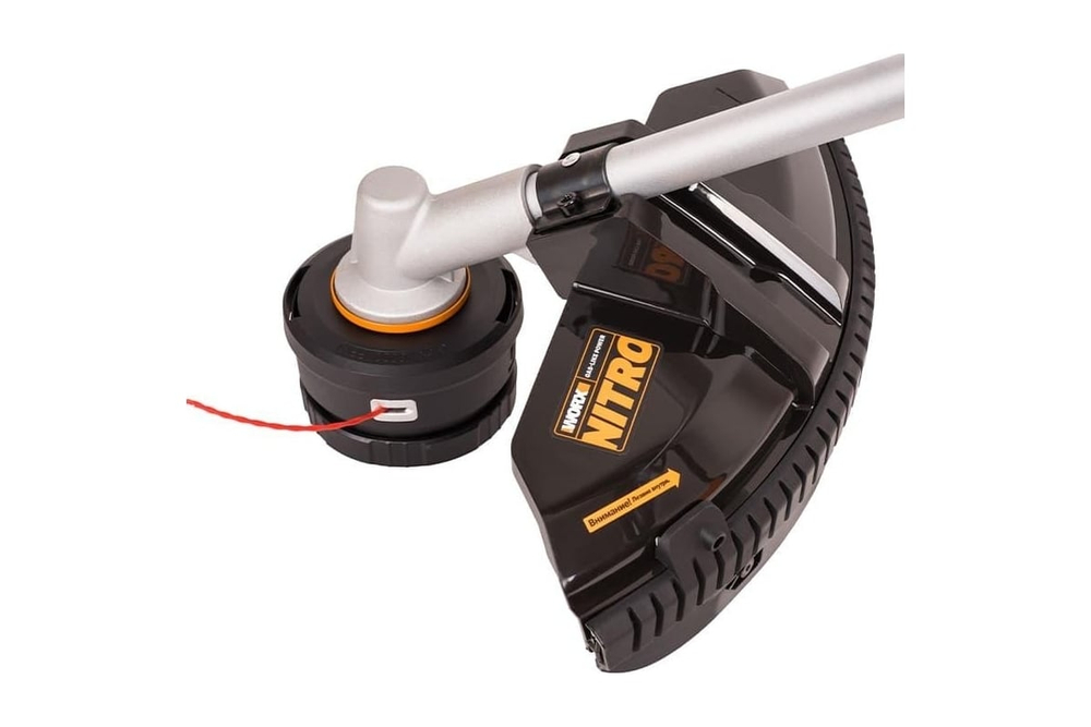 Триммер аккумуляторный WORX NITRO WG186E.1, 40В, бесщеточный, 4Ач х2, ЗУ 2А х2, коробка