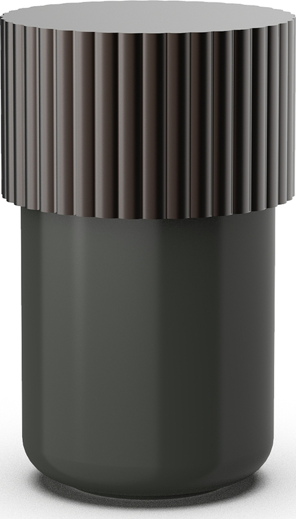 Банка для хранения decor walther lazienkowy of line, фарфор, чёрная · арт. fabr 0671449