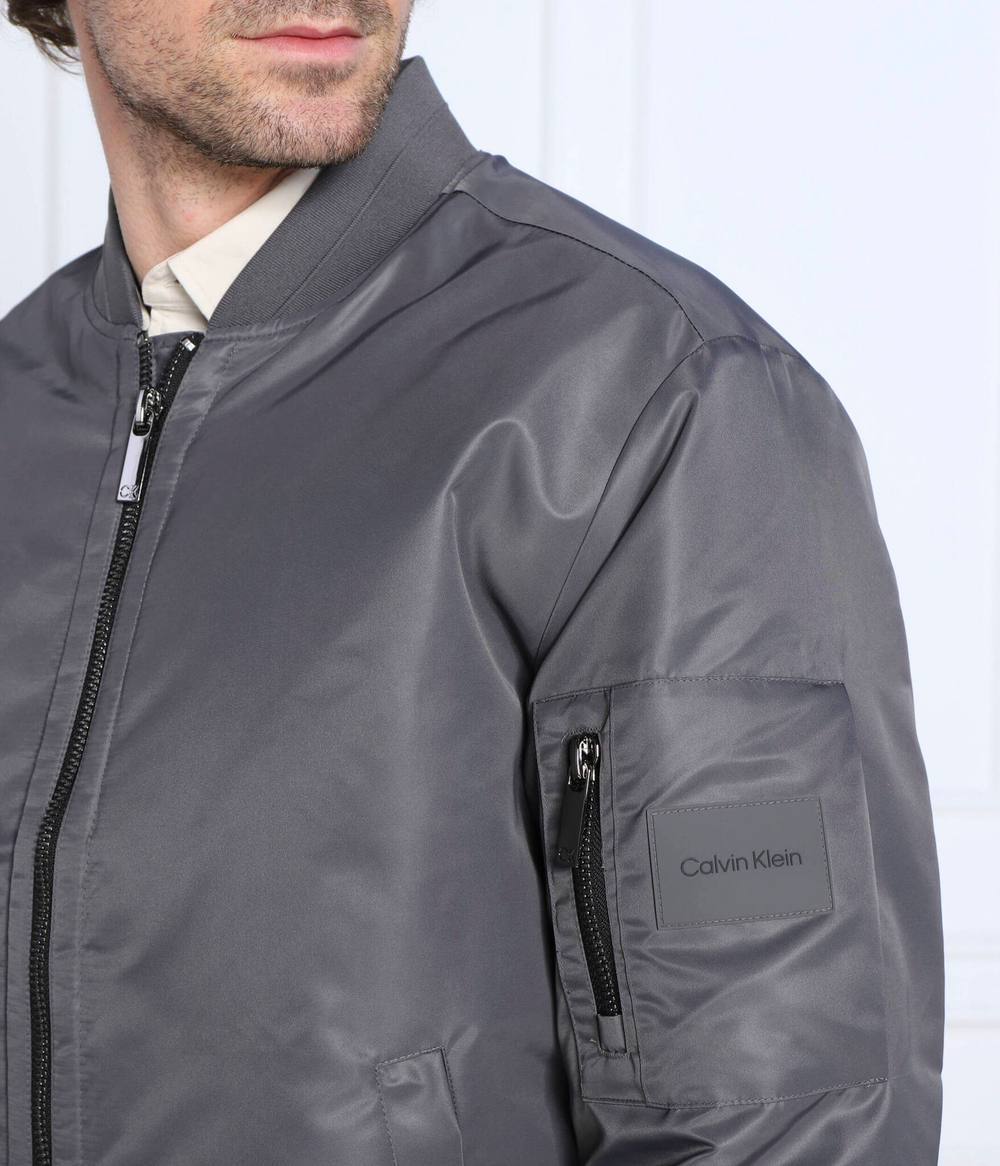 куртка бомбер Calvin Klein - серый(K10K109907)