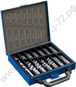 ЗУБР ПРОФ-А 99шт(1-10мм), Набор сверл по металлу, сталь Р6М5, класс А, мет.бокс