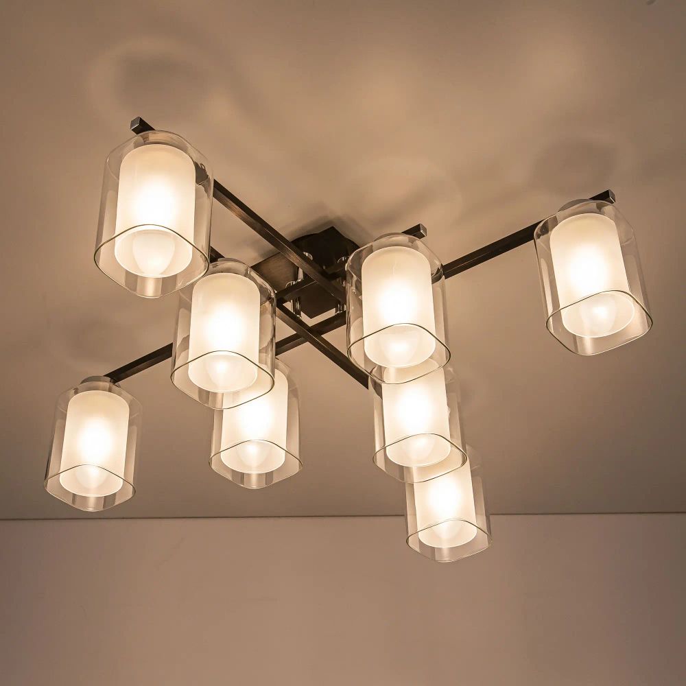 Citilux Диез CL111181 Люстра потолочная Чёрная