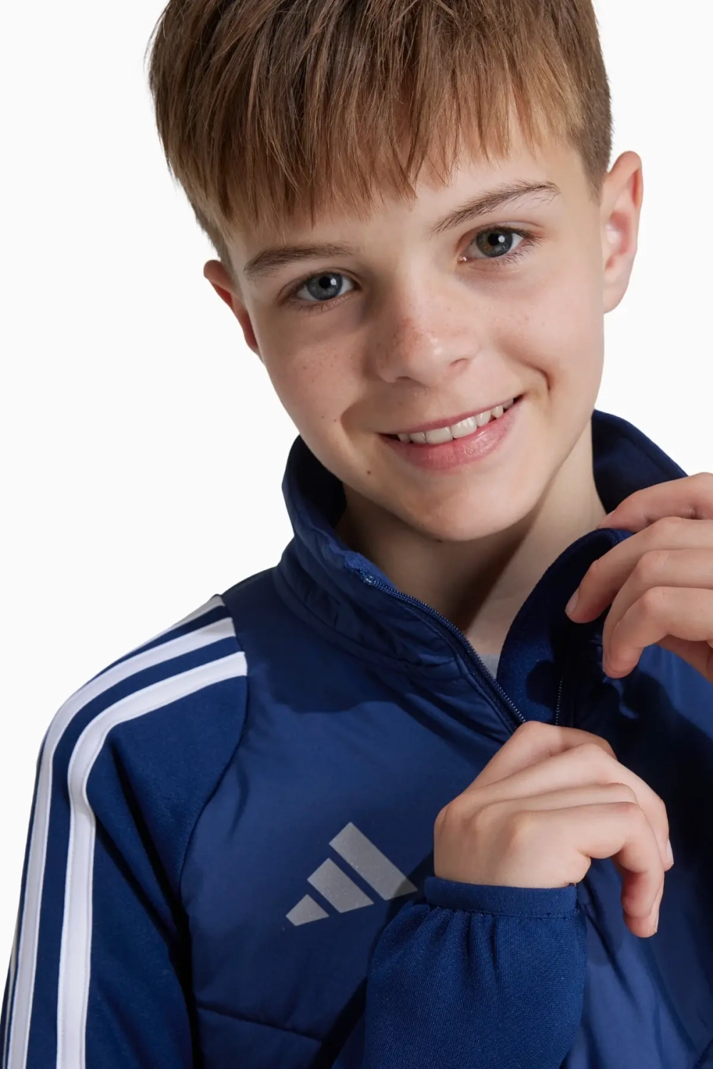 Кофта adidas Tiro 24 Winterized Top Junior - темно-синий