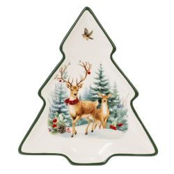 GAEM Блюдо "Олени", L20 W23 H2 см