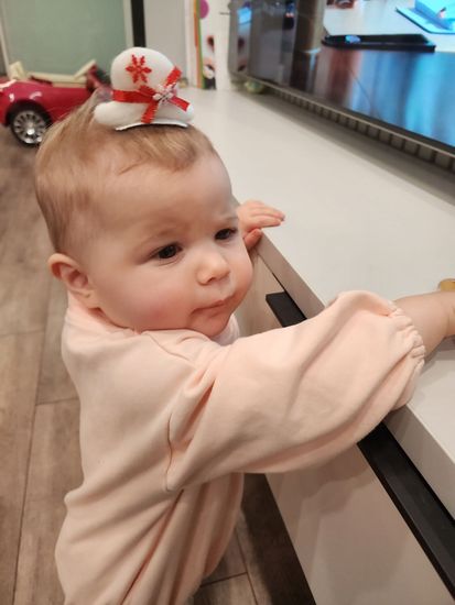 Комплект новогодних заколок рога Оленя, 2 шт