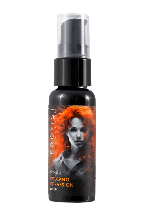 Вибро-гель Erotist Volcano Of Passion, вишня, 25 мл