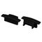Заглушка глухая Arlight Line-2308-F Black 040322