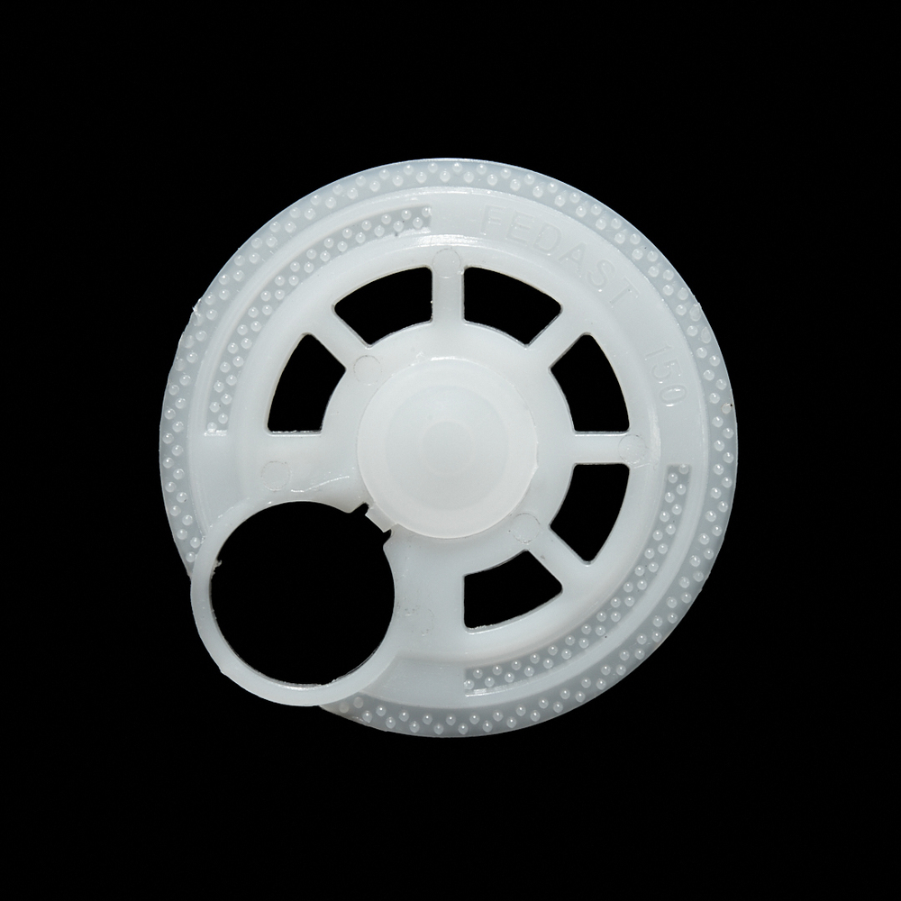 Тарельчатый дюбель гриб 150 мм с крышкой и гвоздем для бетона и кирпича IN150-62 (100 шт/уп) FEDAST