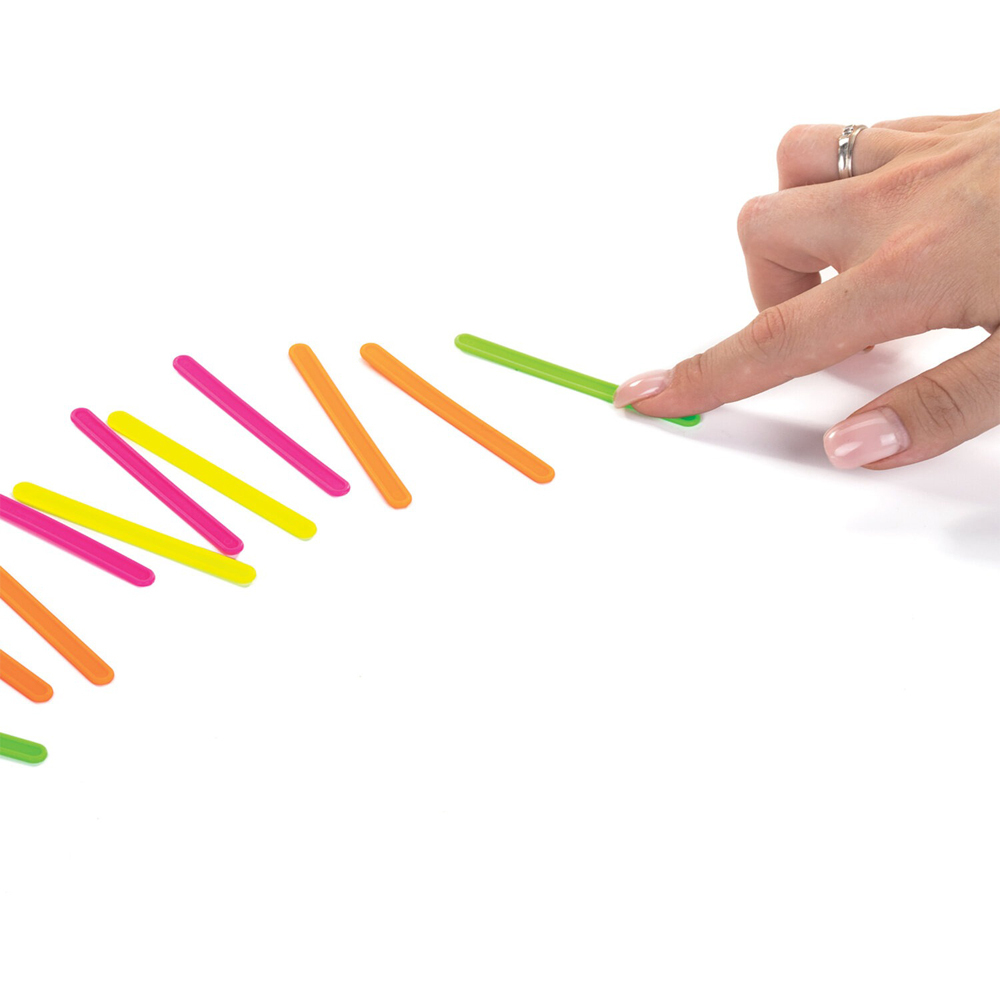 Набор счетных палочек MC-Basir, 30шт в пенале, цветные ассорти, для обучения счету ребенка и развитию мелкой моторики