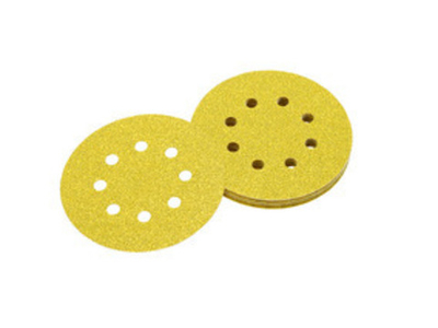 Круг абразивный на ворсовой подложке под "липучку", Р80, 125мм, 1шт DeWalt