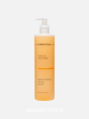 Увлажняющий гель для умывания Forever Young Moisturizing Facial Wash, Christina, 300 мл