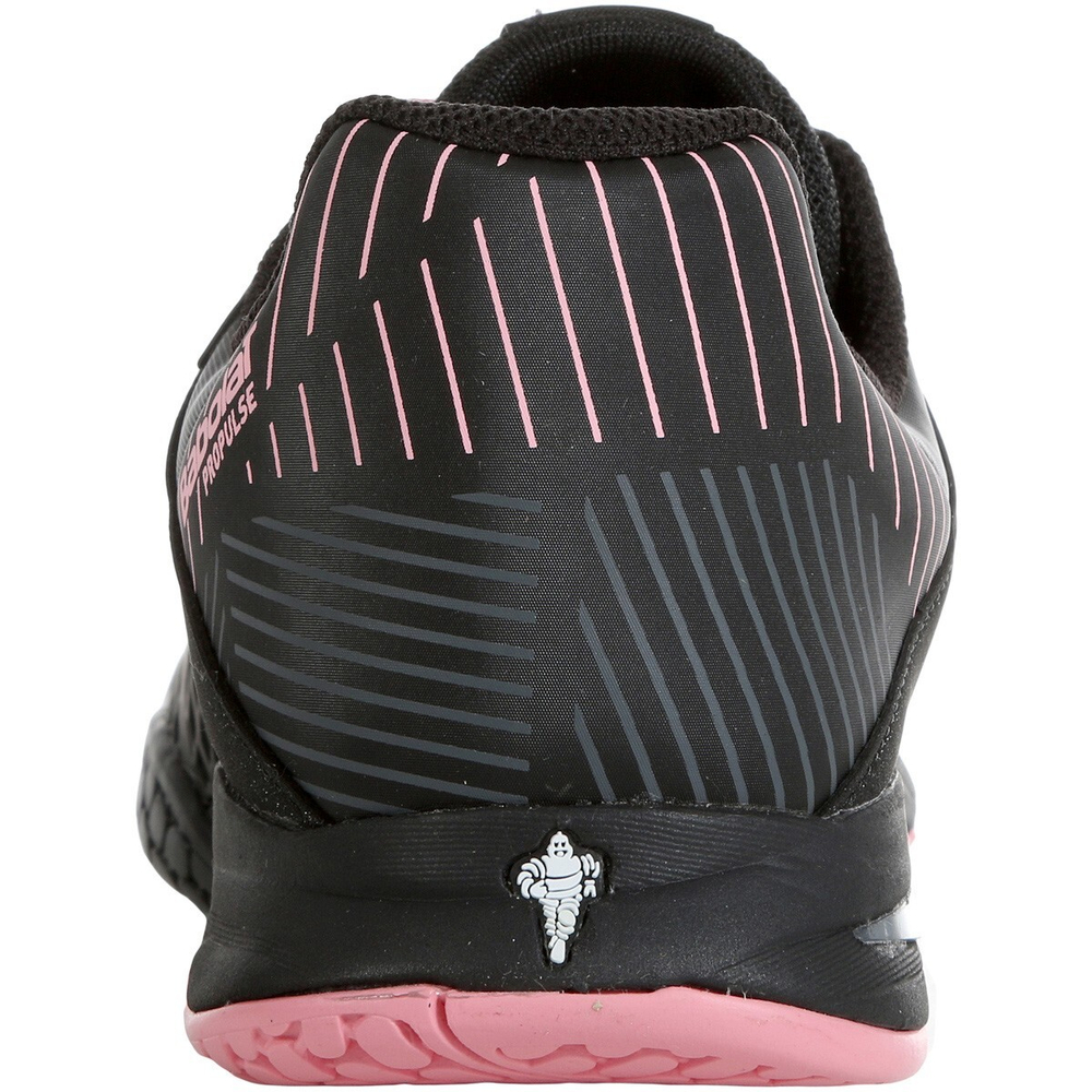 Детские теннисные кроссовки Babolat Propulse All Court Junior - black/geranium pink