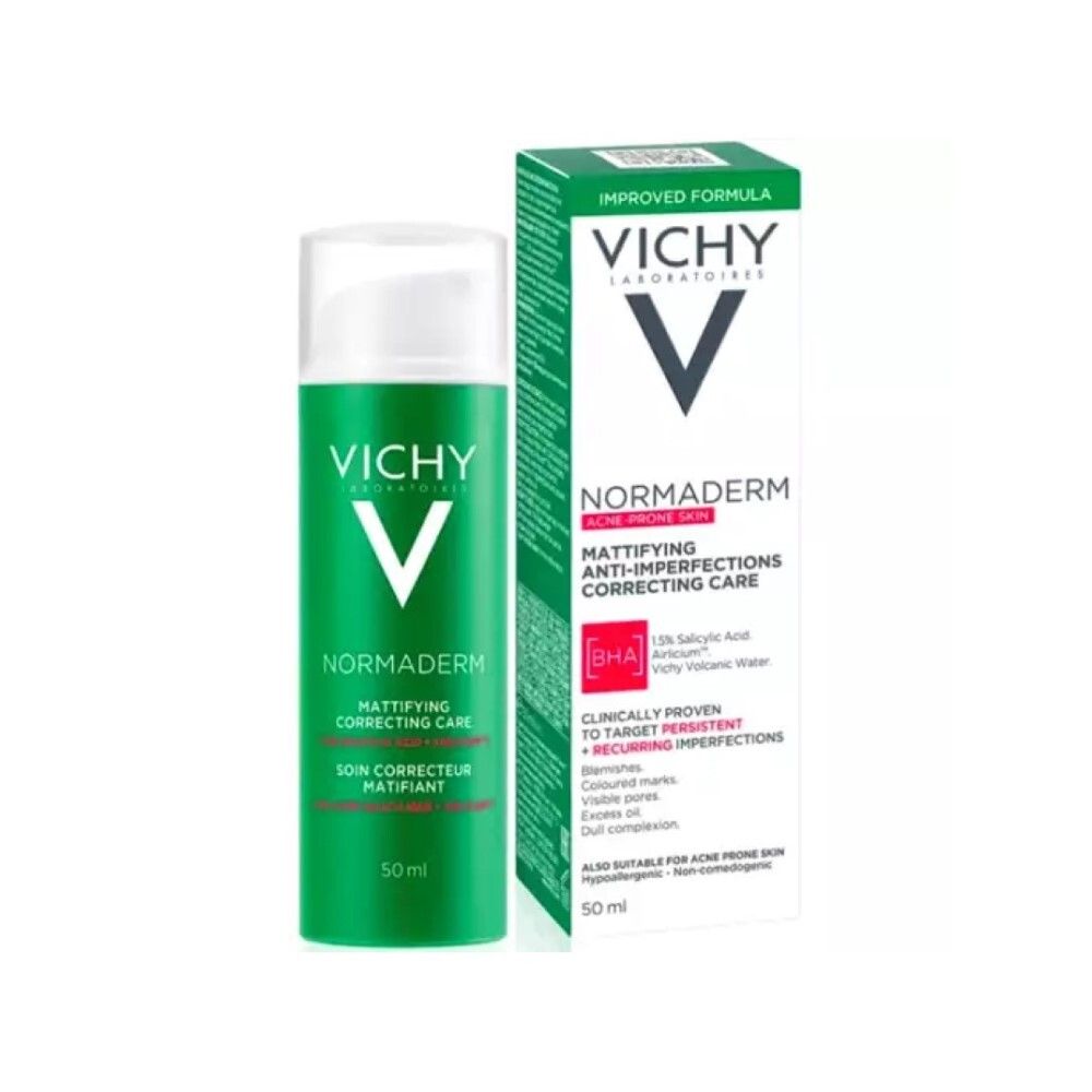 Vichy Normaderm Mattifyng anti-imperfections correcting care Матирующий уход против несовершенств, 50 мл
