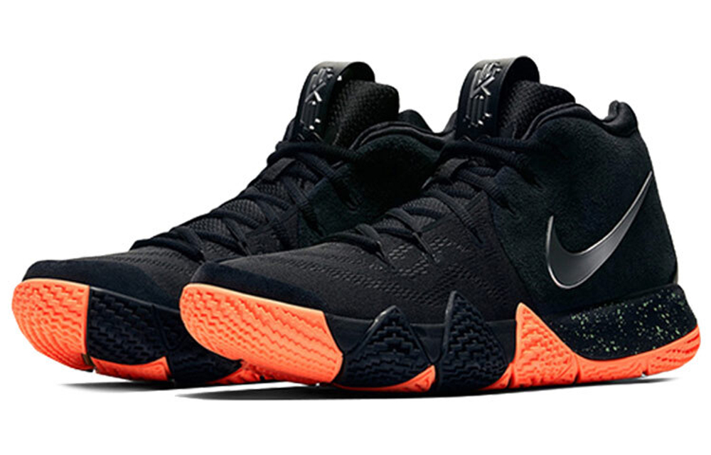 Кроссовки Nike Kyrie 4 Black Metallic Silver